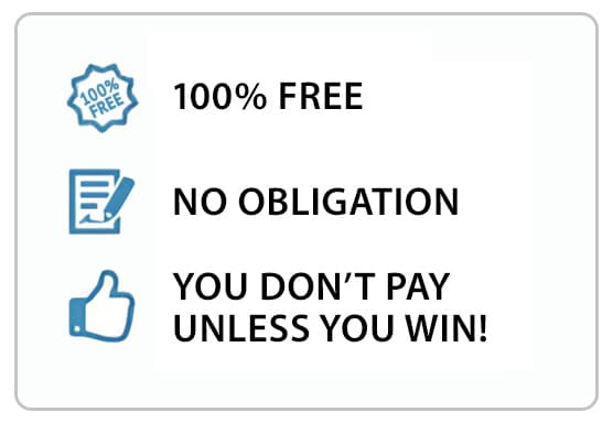 100% Free, No Obligation, You Don't Pay If You Don't Win